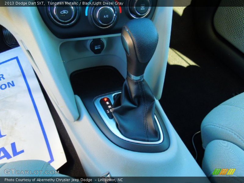 Tungsten Metallic / Black/Light Diesel Gray 2013 Dodge Dart SXT