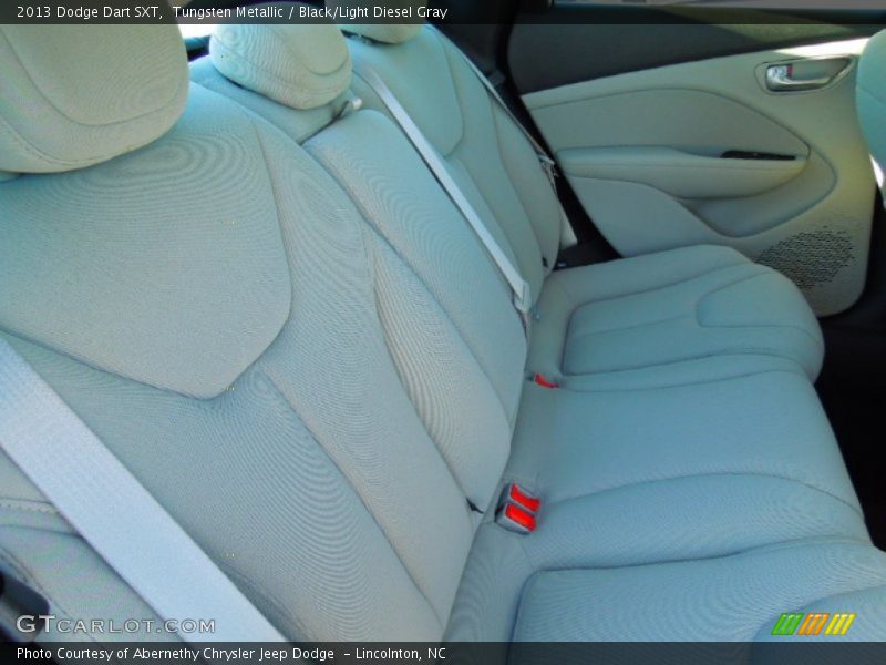 Tungsten Metallic / Black/Light Diesel Gray 2013 Dodge Dart SXT