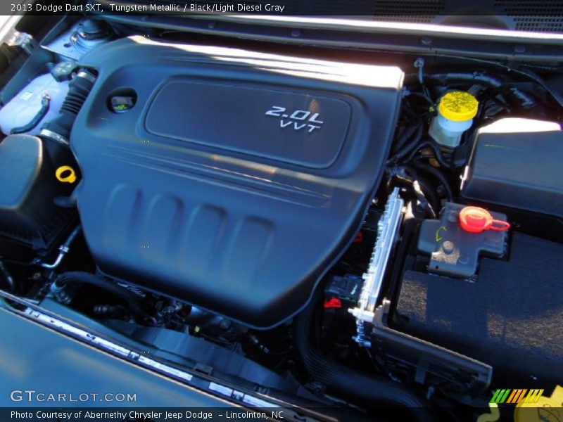 Tungsten Metallic / Black/Light Diesel Gray 2013 Dodge Dart SXT