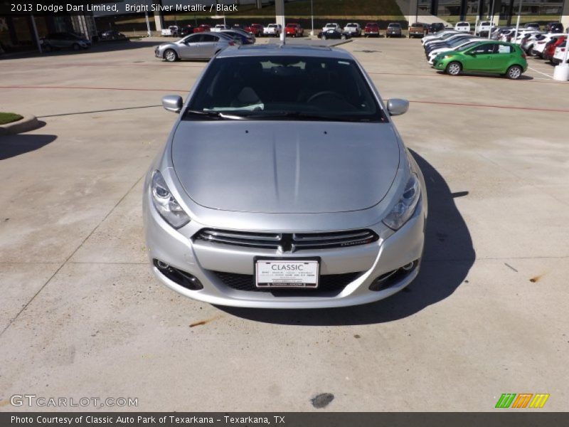 Bright Silver Metallic / Black 2013 Dodge Dart Limited