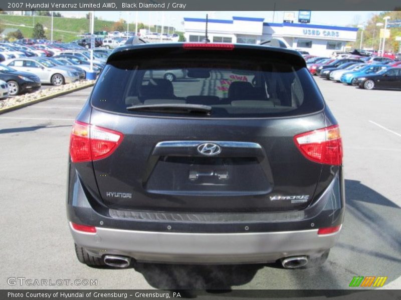 Black Diamond / Gray 2007 Hyundai Veracruz Limited AWD