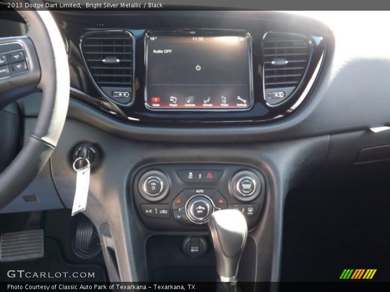 Bright Silver Metallic / Black 2013 Dodge Dart Limited