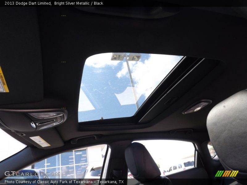 Bright Silver Metallic / Black 2013 Dodge Dart Limited