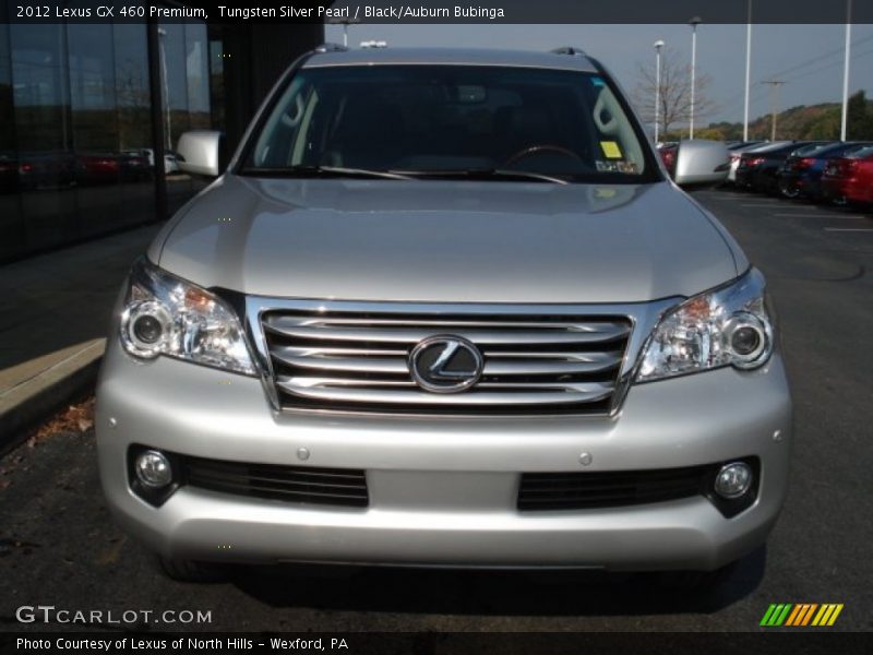 Tungsten Silver Pearl / Black/Auburn Bubinga 2012 Lexus GX 460 Premium