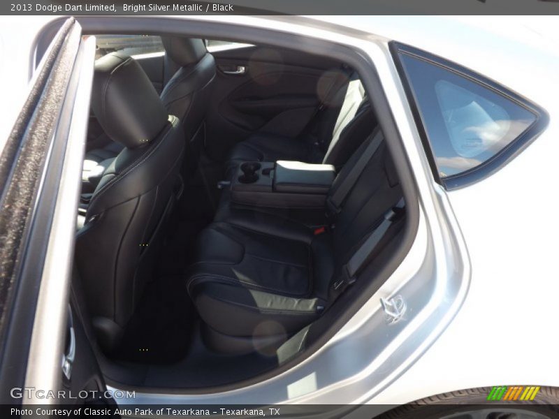 Bright Silver Metallic / Black 2013 Dodge Dart Limited