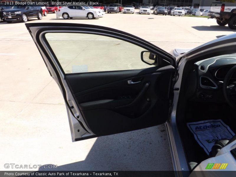 Bright Silver Metallic / Black 2013 Dodge Dart Limited