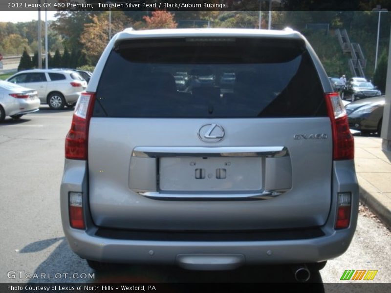 Tungsten Silver Pearl / Black/Auburn Bubinga 2012 Lexus GX 460 Premium