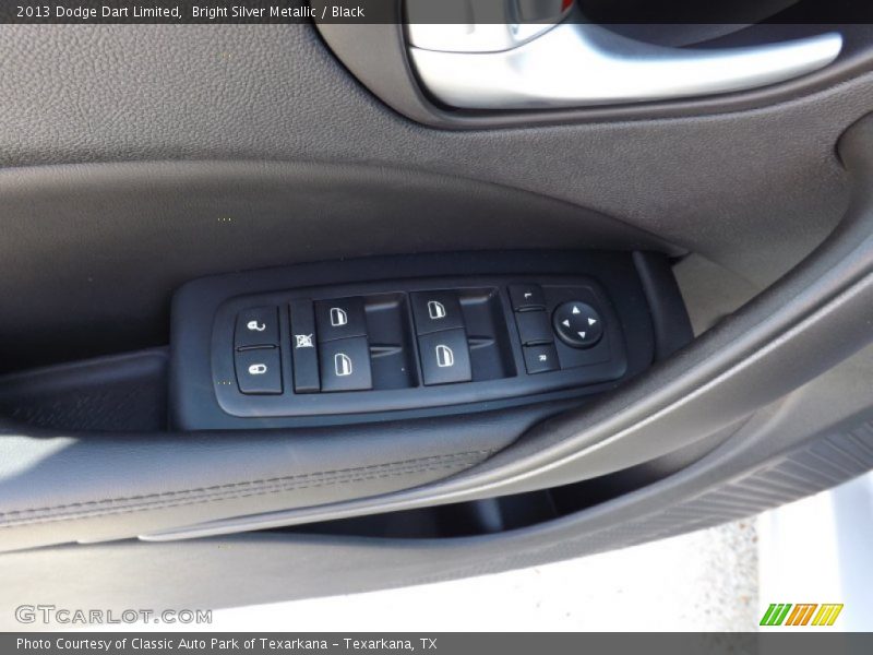 Bright Silver Metallic / Black 2013 Dodge Dart Limited