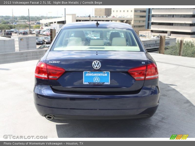 Night Blue Metallic / Cornsilk Beige 2013 Volkswagen Passat 2.5L SE