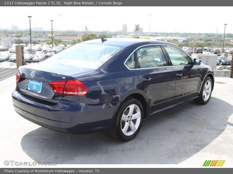 Night Blue Metallic / Cornsilk Beige 2013 Volkswagen Passat 2.5L SE