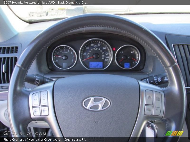 Black Diamond / Gray 2007 Hyundai Veracruz Limited AWD