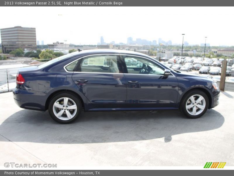 Night Blue Metallic / Cornsilk Beige 2013 Volkswagen Passat 2.5L SE