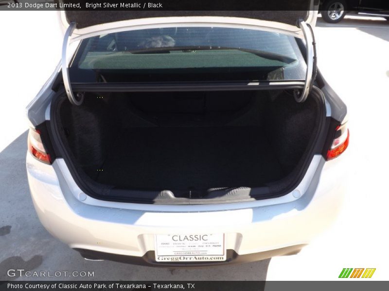 Bright Silver Metallic / Black 2013 Dodge Dart Limited