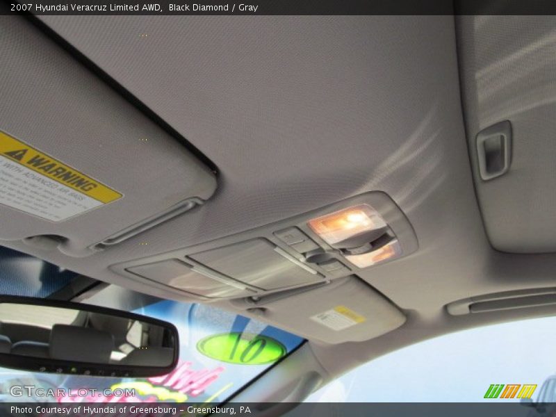 Black Diamond / Gray 2007 Hyundai Veracruz Limited AWD