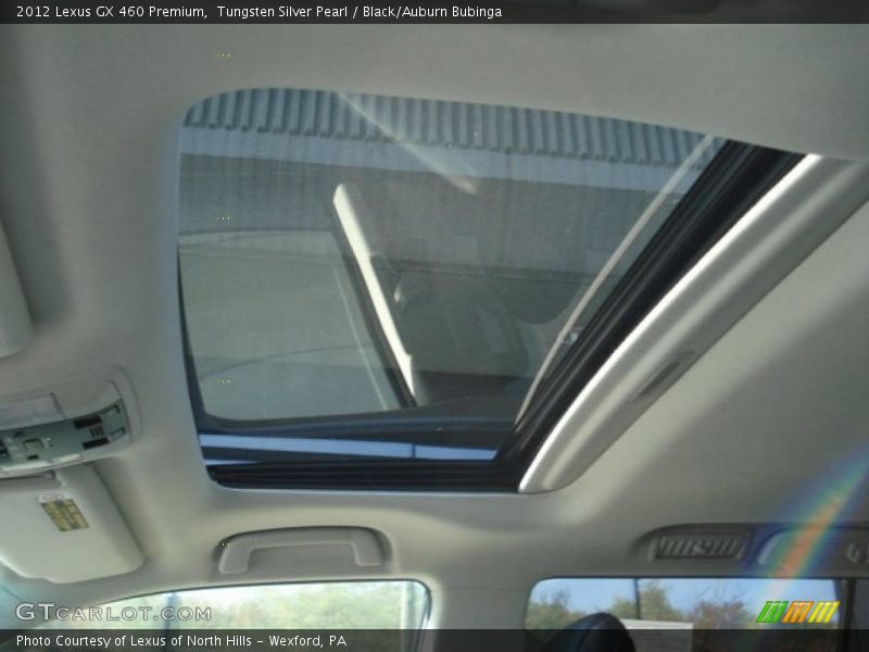 Tungsten Silver Pearl / Black/Auburn Bubinga 2012 Lexus GX 460 Premium
