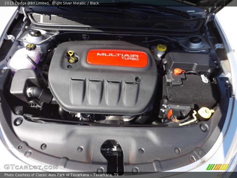  2013 Dart Limited Engine - 1.4 Liter Turbocharged SOHC 16-Valve MultiAir 4 Cylinder