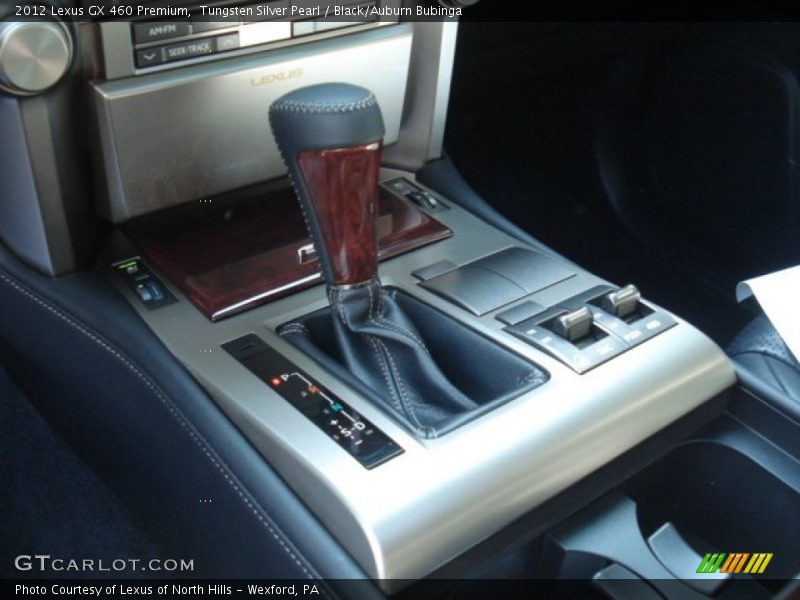 Tungsten Silver Pearl / Black/Auburn Bubinga 2012 Lexus GX 460 Premium