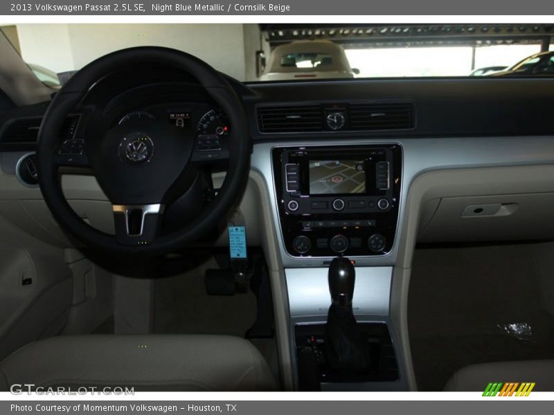 Night Blue Metallic / Cornsilk Beige 2013 Volkswagen Passat 2.5L SE