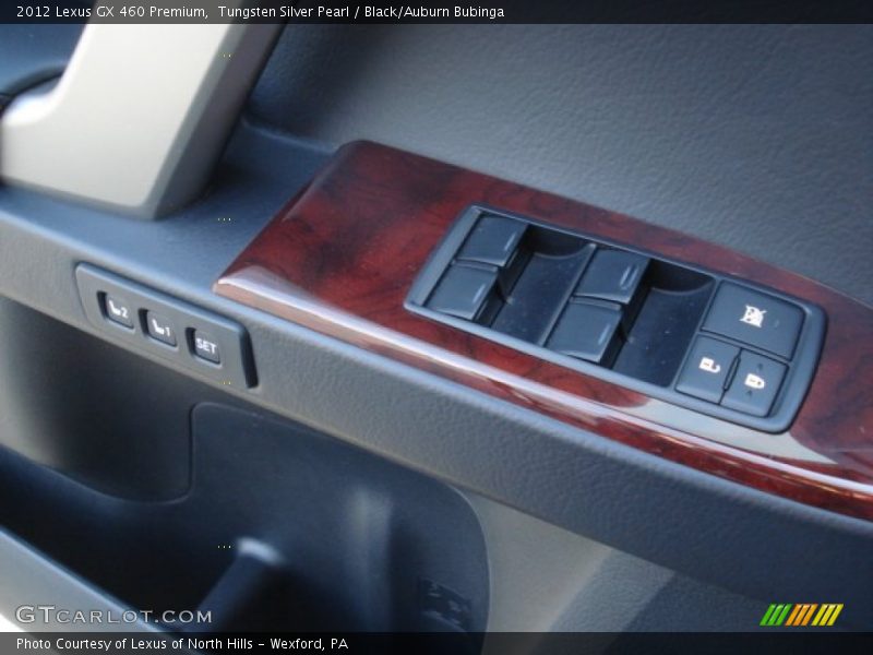 Tungsten Silver Pearl / Black/Auburn Bubinga 2012 Lexus GX 460 Premium