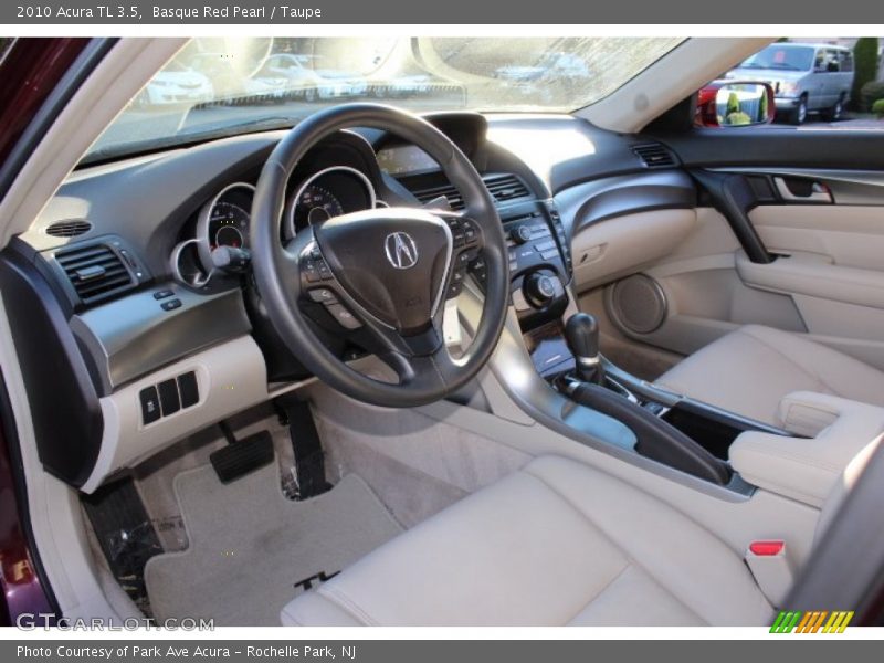 Taupe Interior - 2010 TL 3.5 