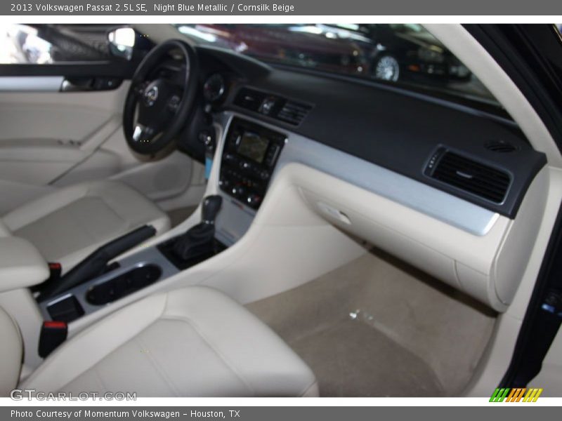 Night Blue Metallic / Cornsilk Beige 2013 Volkswagen Passat 2.5L SE