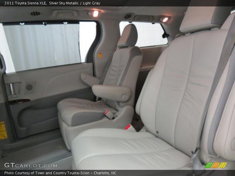 Silver Sky Metallic / Light Gray 2011 Toyota Sienna XLE