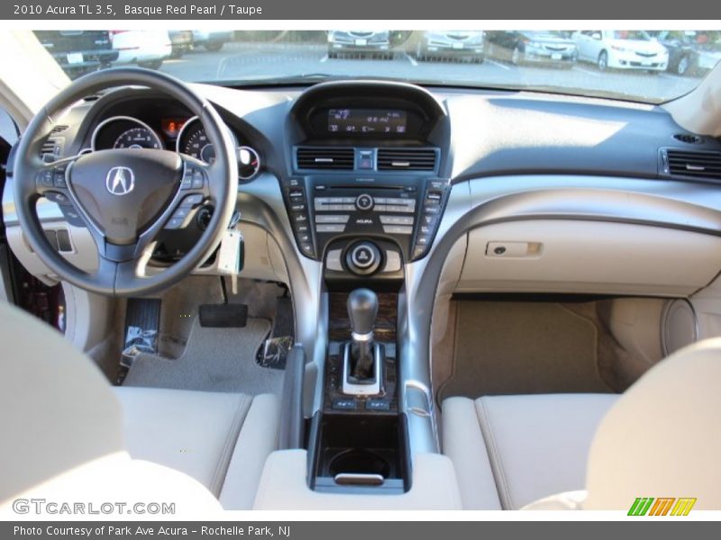 Basque Red Pearl / Taupe 2010 Acura TL 3.5