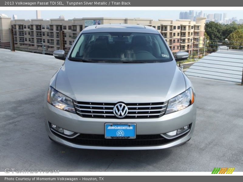 Tungsten Silver Metallic / Titan Black 2013 Volkswagen Passat TDI SEL