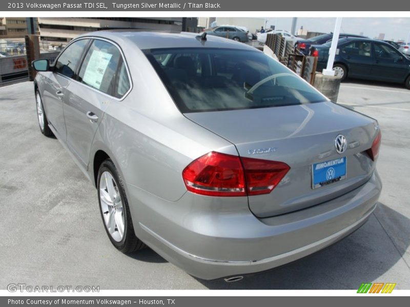 Tungsten Silver Metallic / Titan Black 2013 Volkswagen Passat TDI SEL