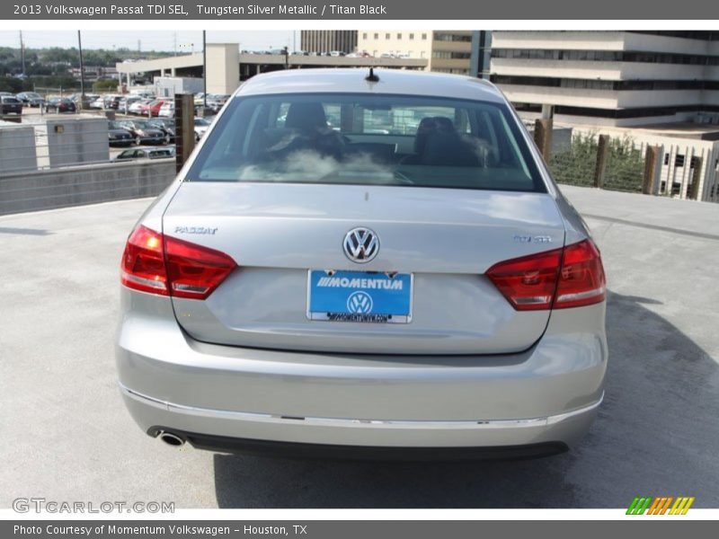 Tungsten Silver Metallic / Titan Black 2013 Volkswagen Passat TDI SEL