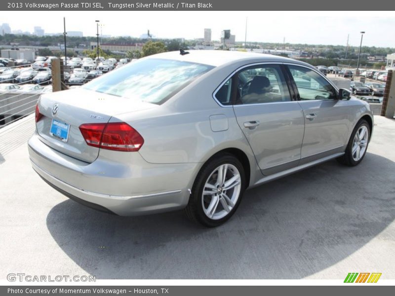 Tungsten Silver Metallic / Titan Black 2013 Volkswagen Passat TDI SEL