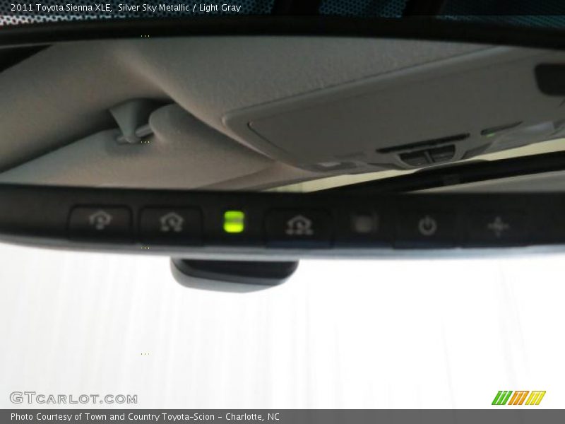 Silver Sky Metallic / Light Gray 2011 Toyota Sienna XLE