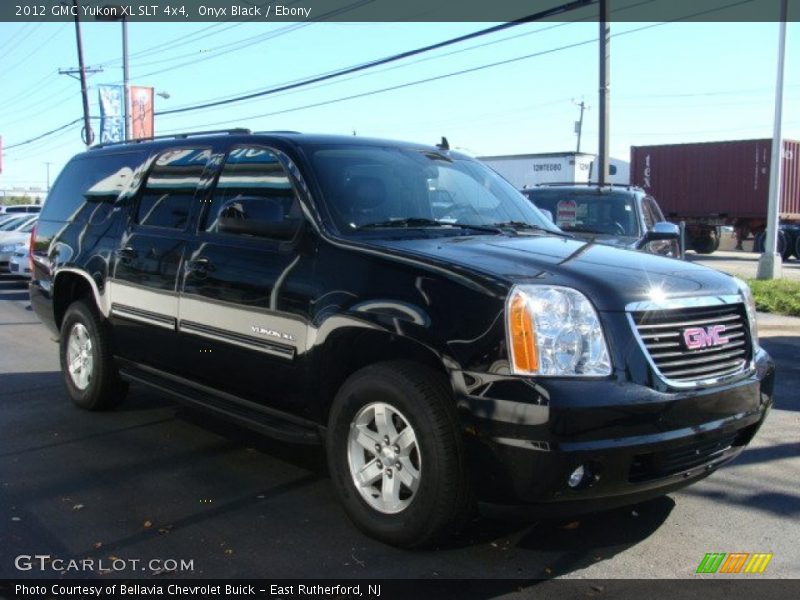 Onyx Black / Ebony 2012 GMC Yukon XL SLT 4x4
