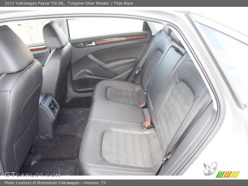 Tungsten Silver Metallic / Titan Black 2013 Volkswagen Passat TDI SEL