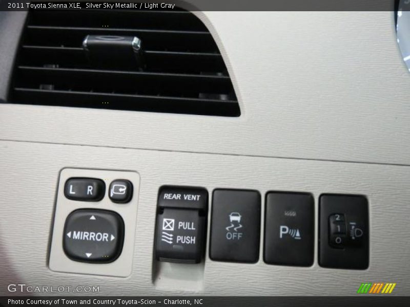 Silver Sky Metallic / Light Gray 2011 Toyota Sienna XLE