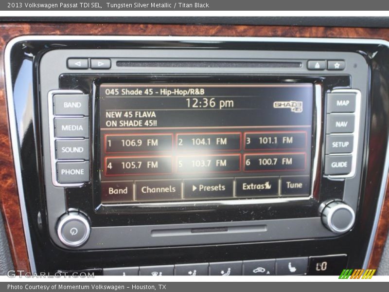 Tungsten Silver Metallic / Titan Black 2013 Volkswagen Passat TDI SEL
