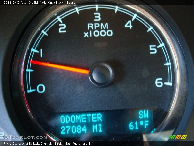 Onyx Black / Ebony 2012 GMC Yukon XL SLT 4x4