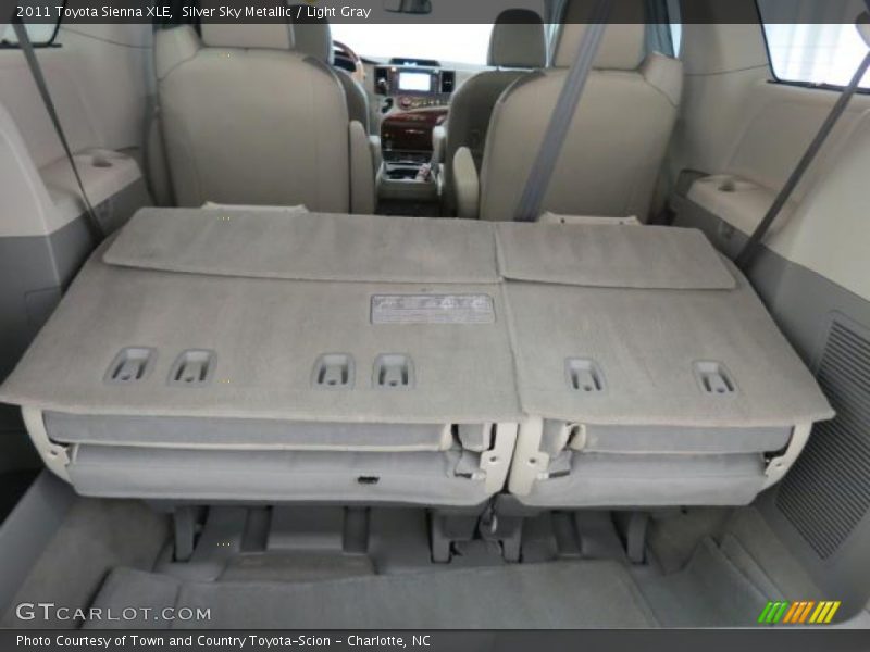 Silver Sky Metallic / Light Gray 2011 Toyota Sienna XLE