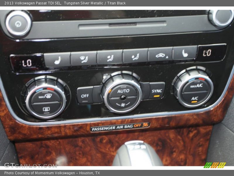Tungsten Silver Metallic / Titan Black 2013 Volkswagen Passat TDI SEL