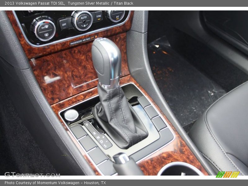 Tungsten Silver Metallic / Titan Black 2013 Volkswagen Passat TDI SEL