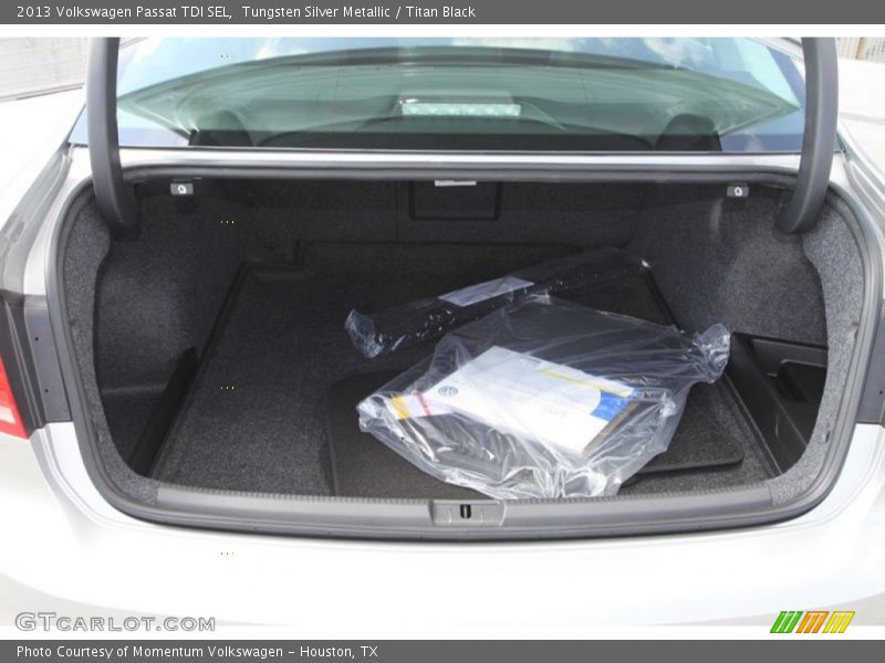 Tungsten Silver Metallic / Titan Black 2013 Volkswagen Passat TDI SEL