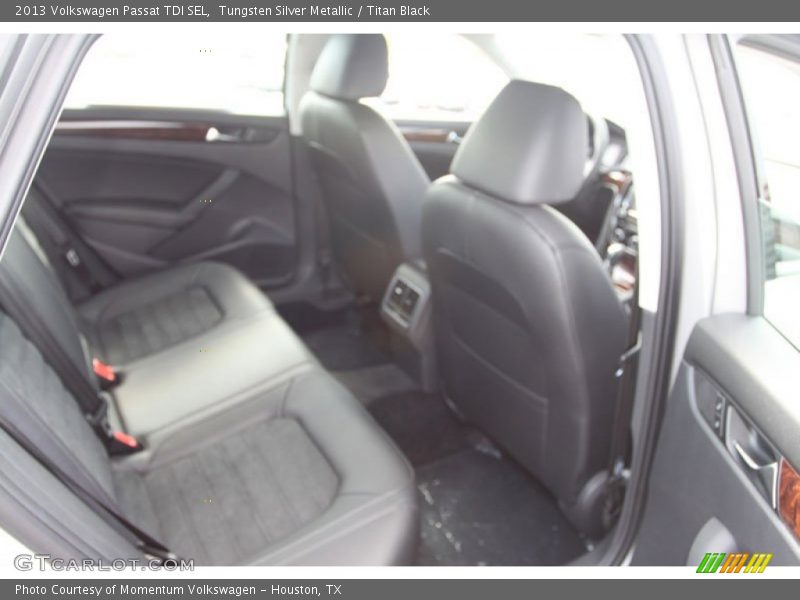 Tungsten Silver Metallic / Titan Black 2013 Volkswagen Passat TDI SEL