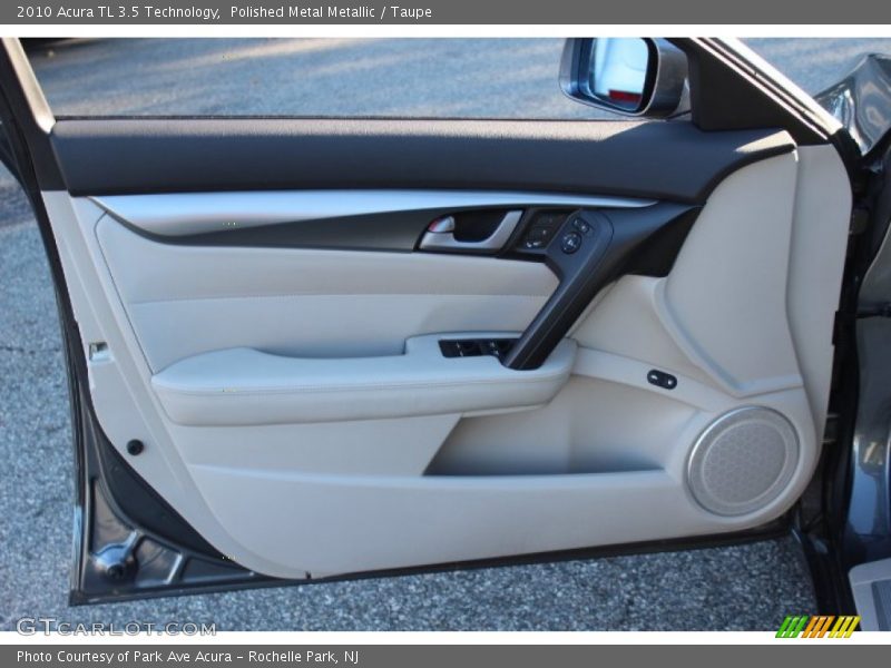 Polished Metal Metallic / Taupe 2010 Acura TL 3.5 Technology