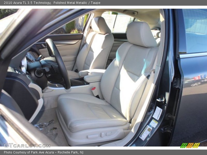 Polished Metal Metallic / Taupe 2010 Acura TL 3.5 Technology