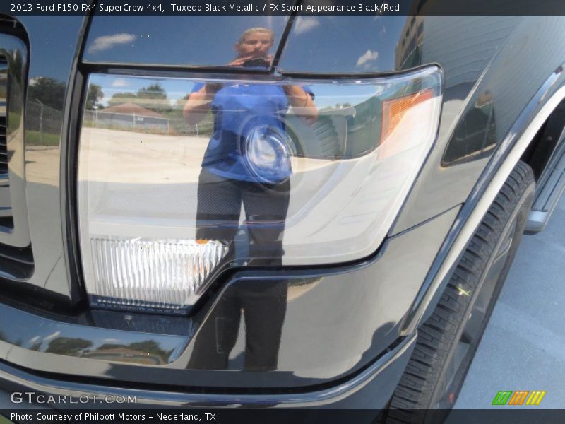 Tuxedo Black Metallic / FX Sport Appearance Black/Red 2013 Ford F150 FX4 SuperCrew 4x4