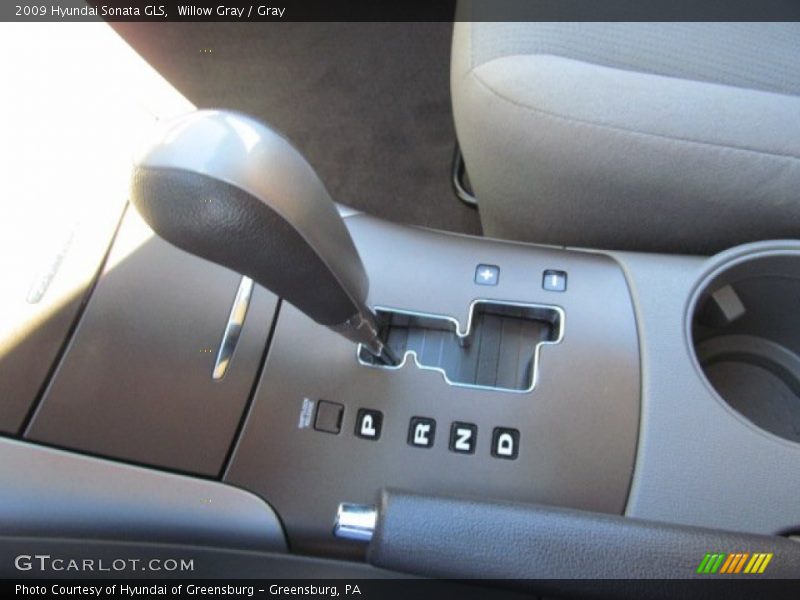 Willow Gray / Gray 2009 Hyundai Sonata GLS