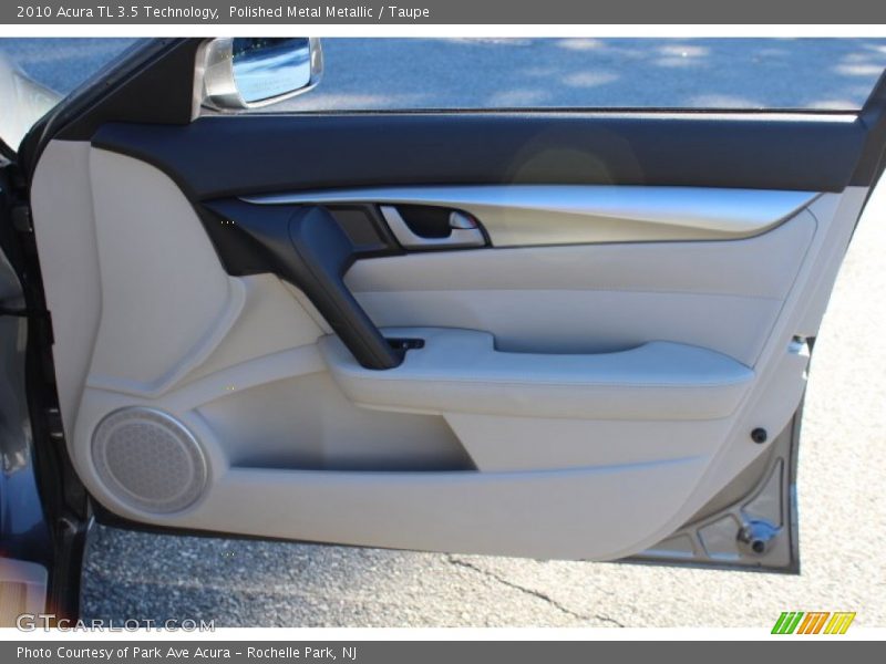 Polished Metal Metallic / Taupe 2010 Acura TL 3.5 Technology
