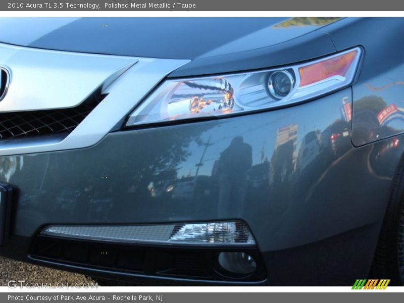 Polished Metal Metallic / Taupe 2010 Acura TL 3.5 Technology