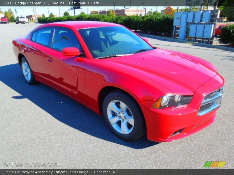 Redline 3 Coat Pearl / Black 2013 Dodge Charger SXT