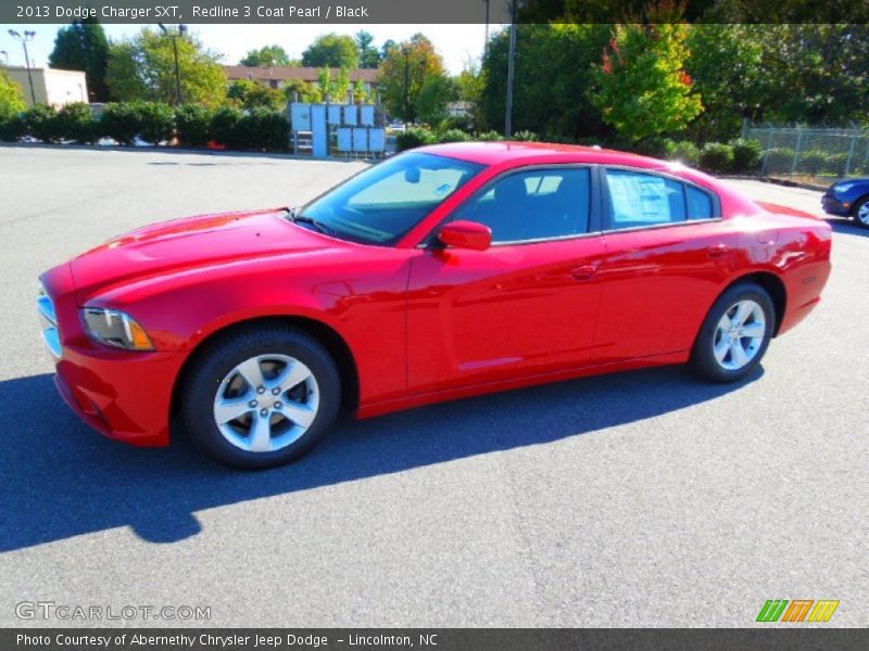 Redline 3 Coat Pearl / Black 2013 Dodge Charger SXT